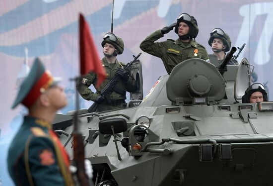 Victory Day parade in Russian regions