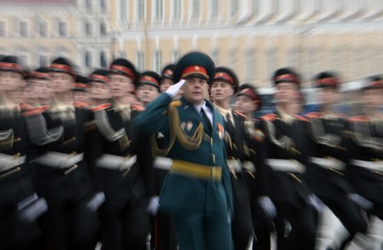 Victory Day parade in Russian regions