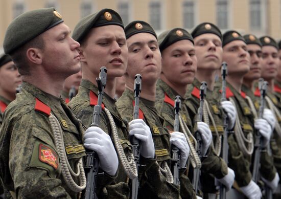 Victory Day parade in Russian regions