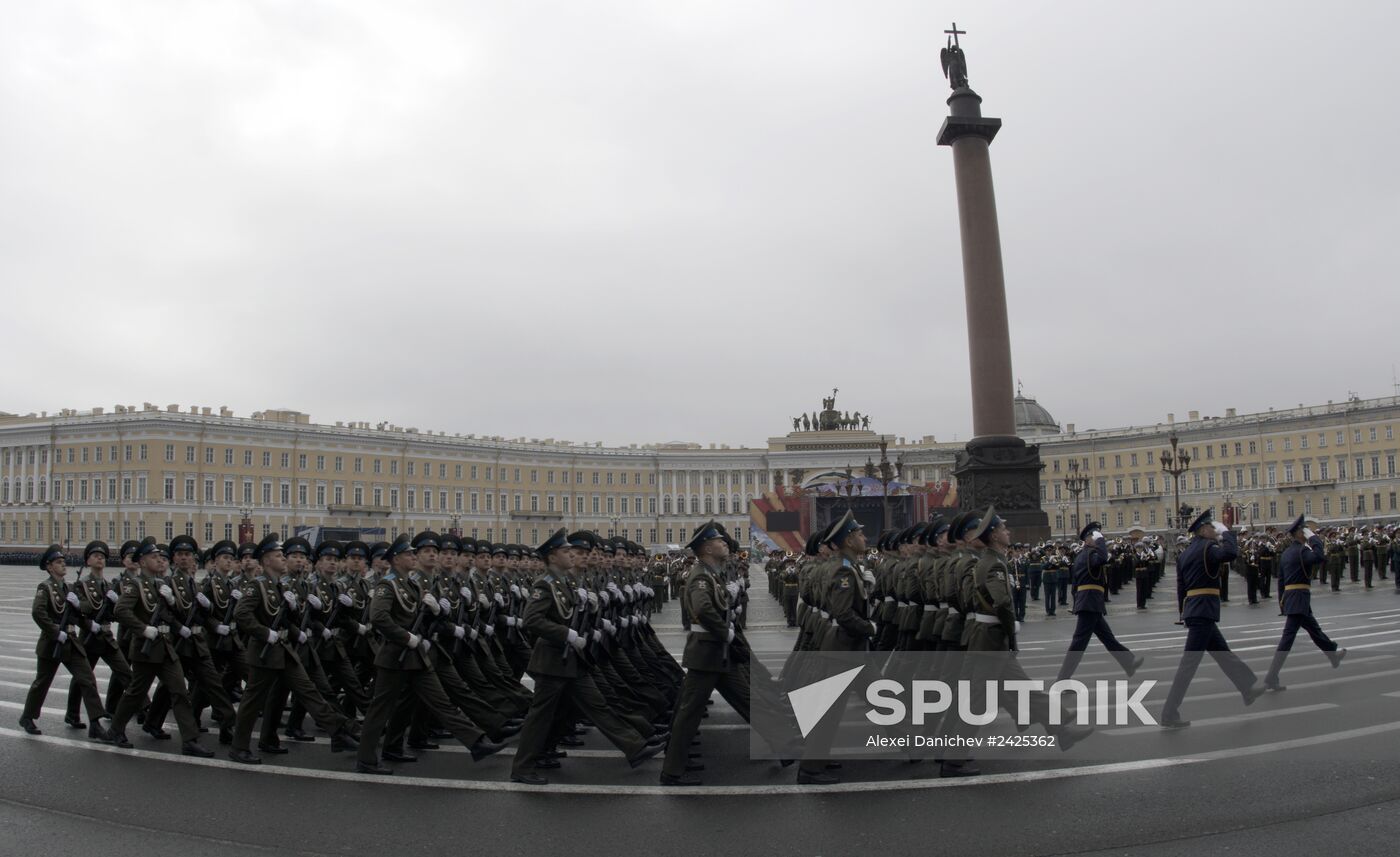 Victory Day parade in Russian regions