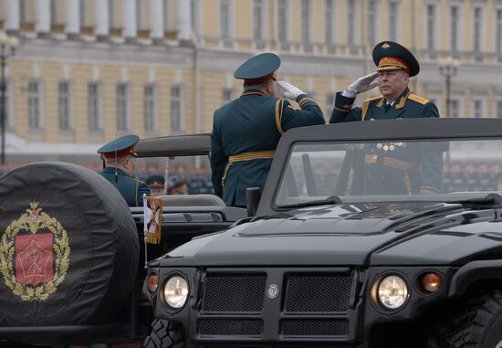Victory Day parade in Russian regions