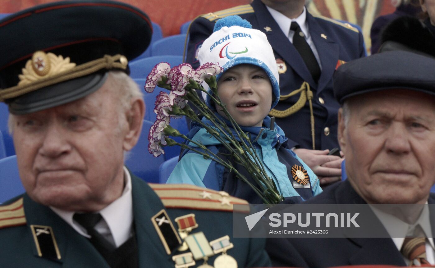 Victory Day parade in Russian regions