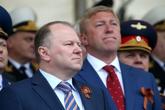 Victory Day parade in Russian regions