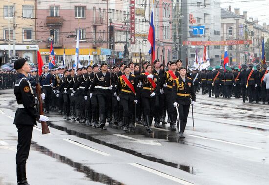 Victory Day parade in Russian regions