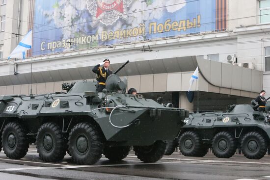 Victory Day parade in Russian regions