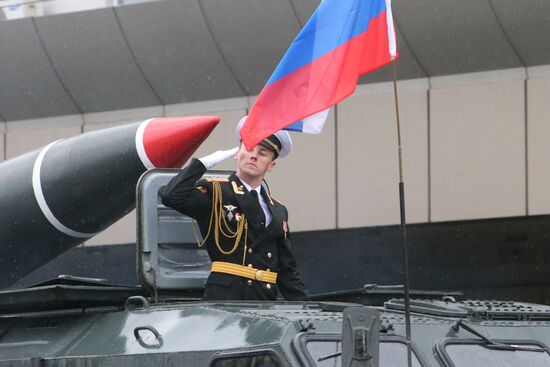 Victory Day parade in Russian regions