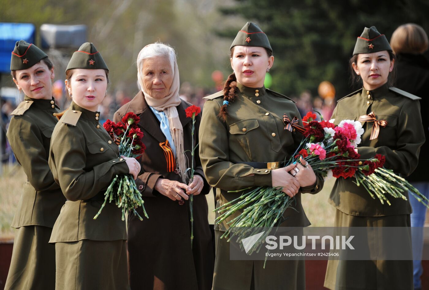 Victory Day parade in Russian regions
