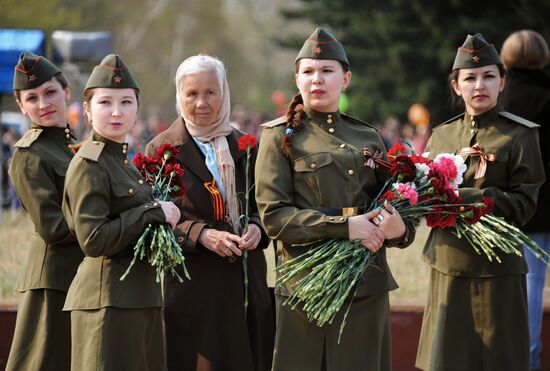 Victory Day parade in Russian regions