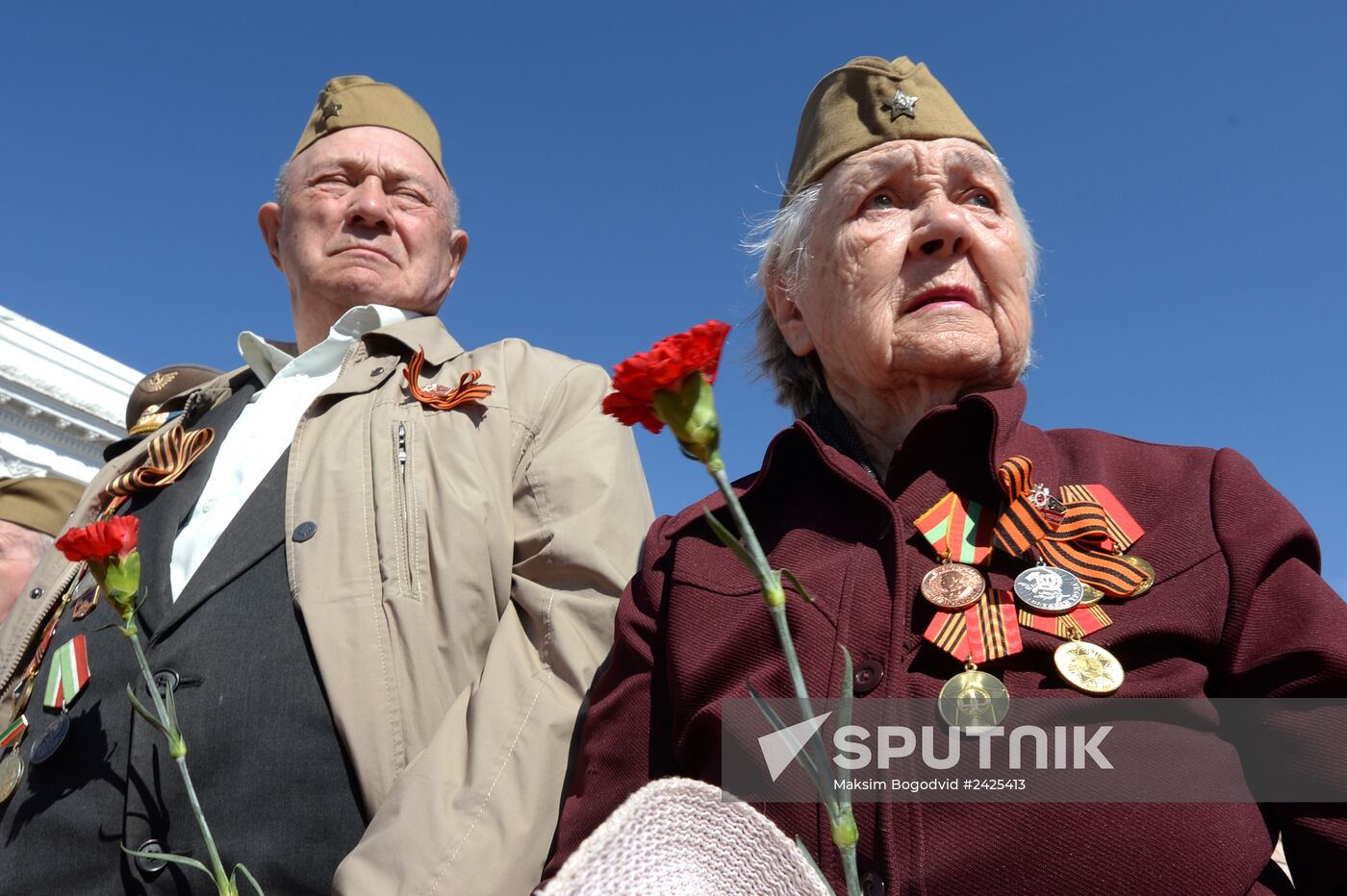 Victory Day parade in Russian regions