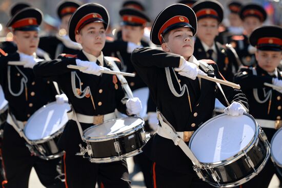Victory Day parade in Russian regions
