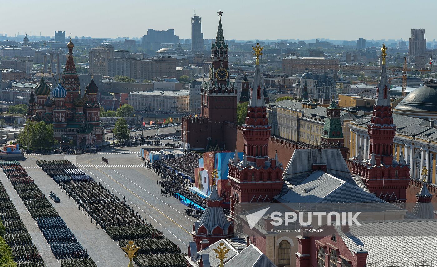 Parade on 69th anniversary of victory in Great Patriotic War