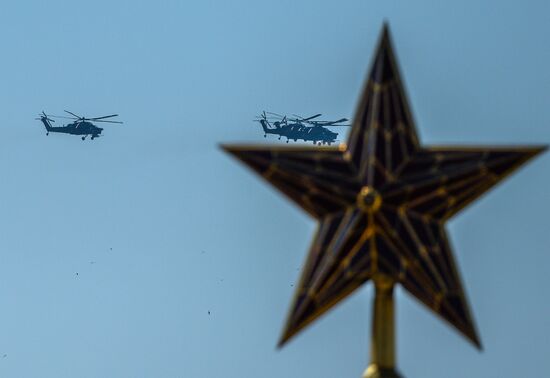 Military parade marking 69th anniversary of victory in the Great Patriotic War