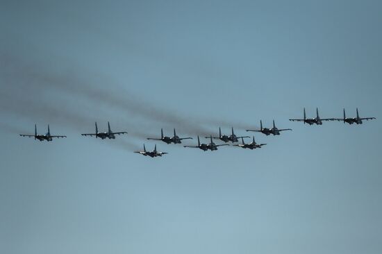 Military parade marking 69th anniversary of victory in the Great Patriotic War