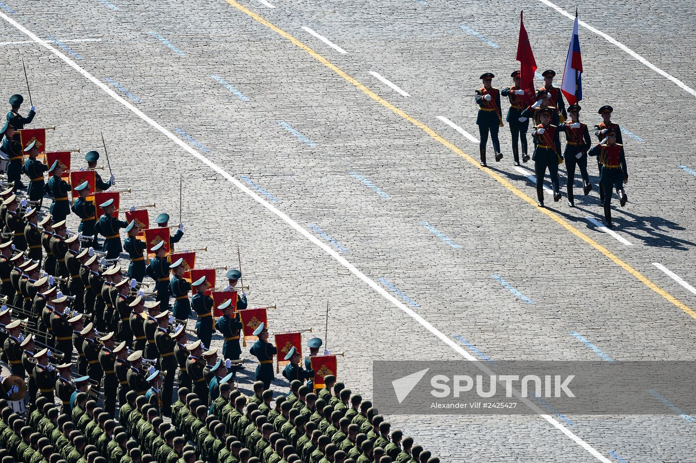 Military parade marking 69th anniversary of victory in the Great Patriotic War
