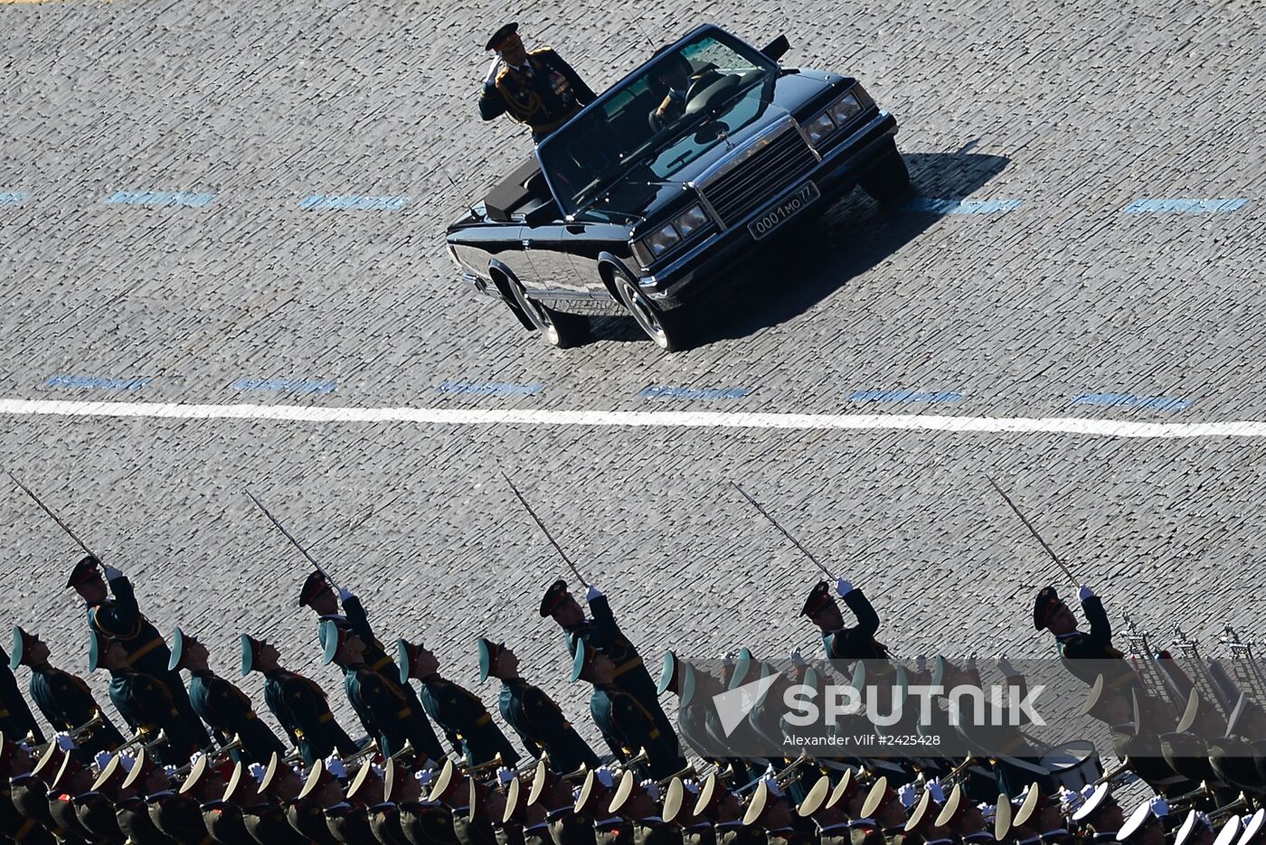 Military parade marking 69th anniversary of victory in the Great Patriotic War