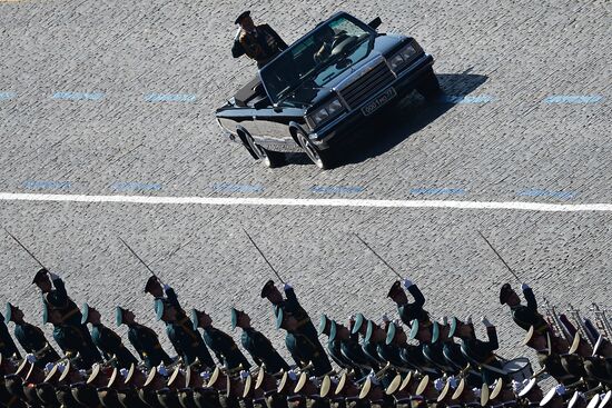 Military parade marking 69th anniversary of victory in the Great Patriotic War