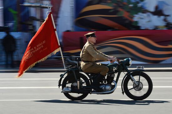 Victory Day parade in Russian regions