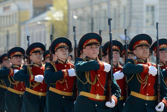 Victory Day parade in Russian regions