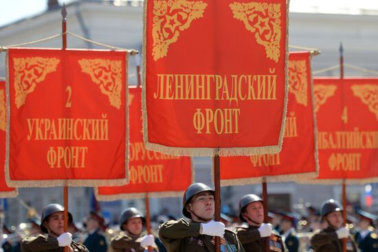 Victory Day parade in Russian regions