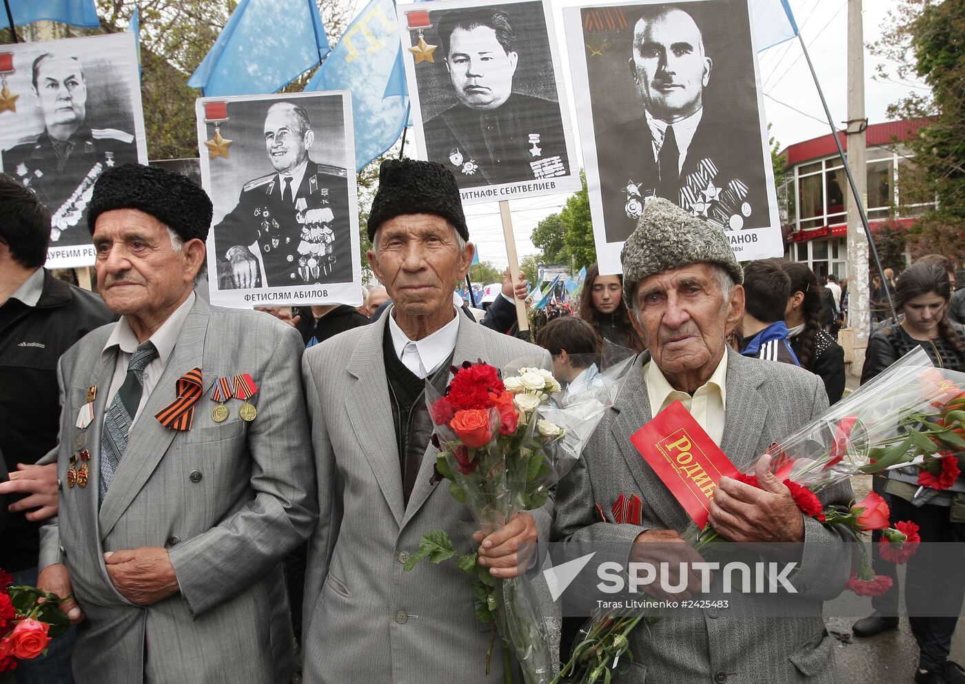 Victory Day parade in Russian regions