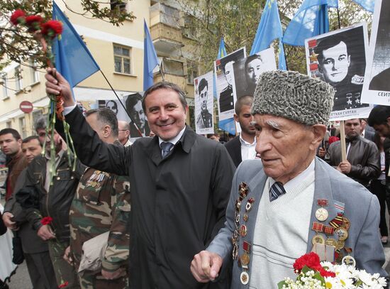 Victory Day parade in Russian regions