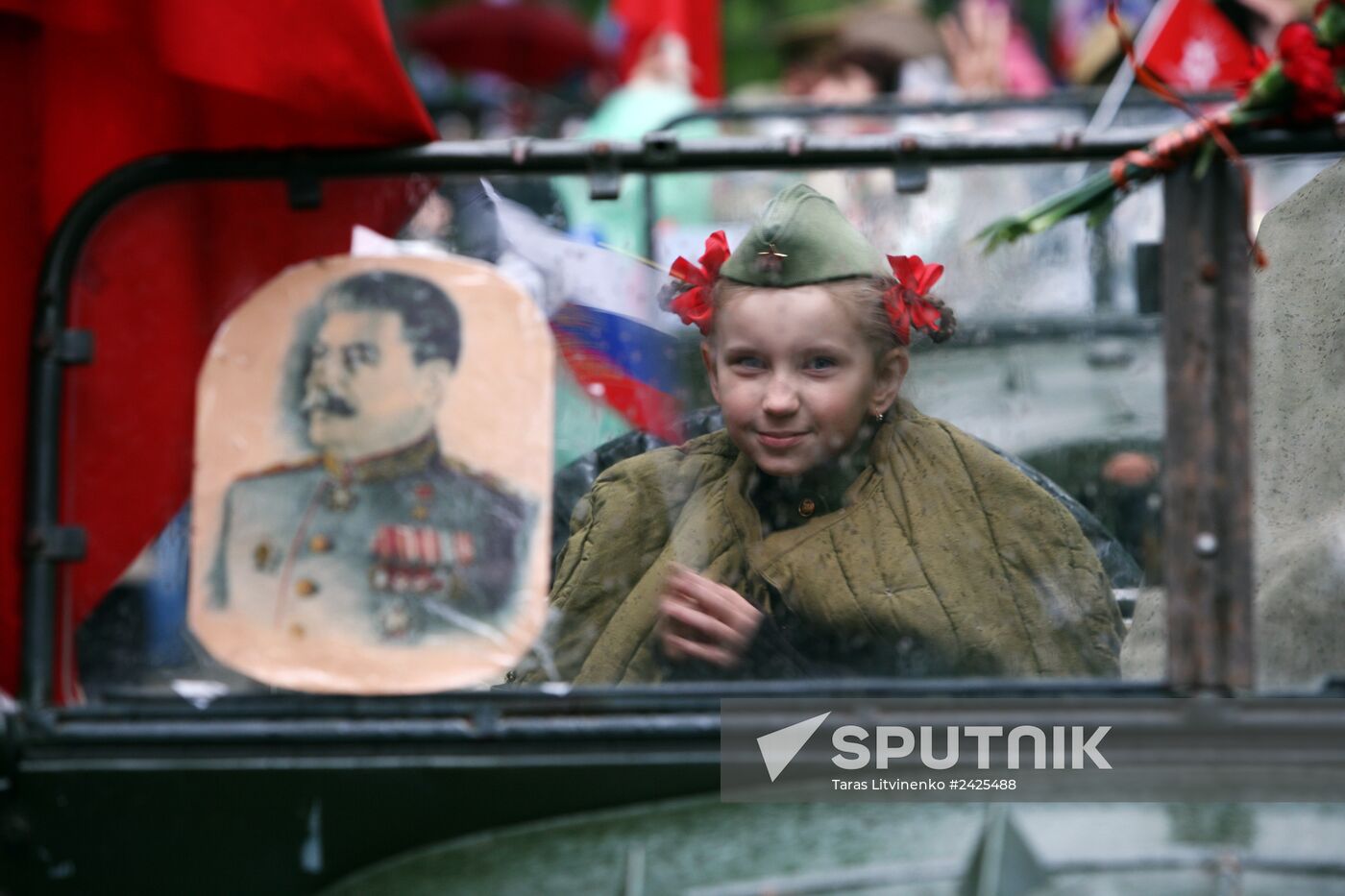 Victory Day parade in Russian regions