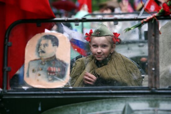 Victory Day parade in Russian regions