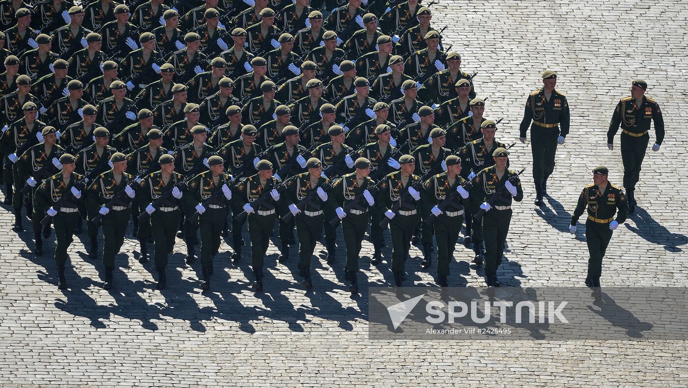 Parade on 69th anniversary of victory in Great Patriotic War