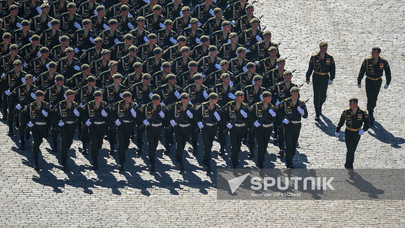 Parade on 69th anniversary of victory in Great Patriotic War