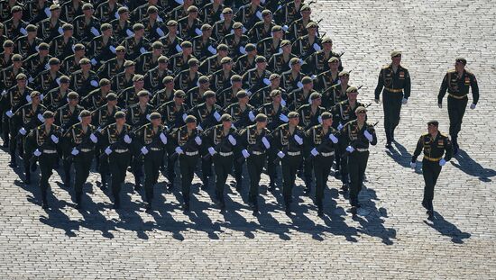Parade on 69th anniversary of victory in Great Patriotic War