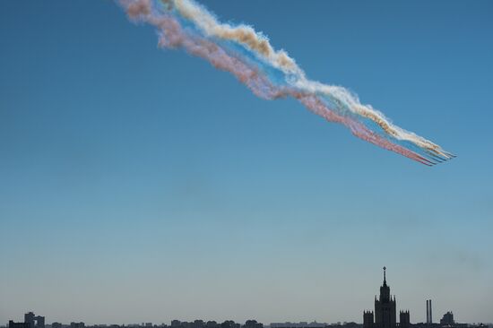 Military parade on 69th anniversary of Victory in Great Patriotic War