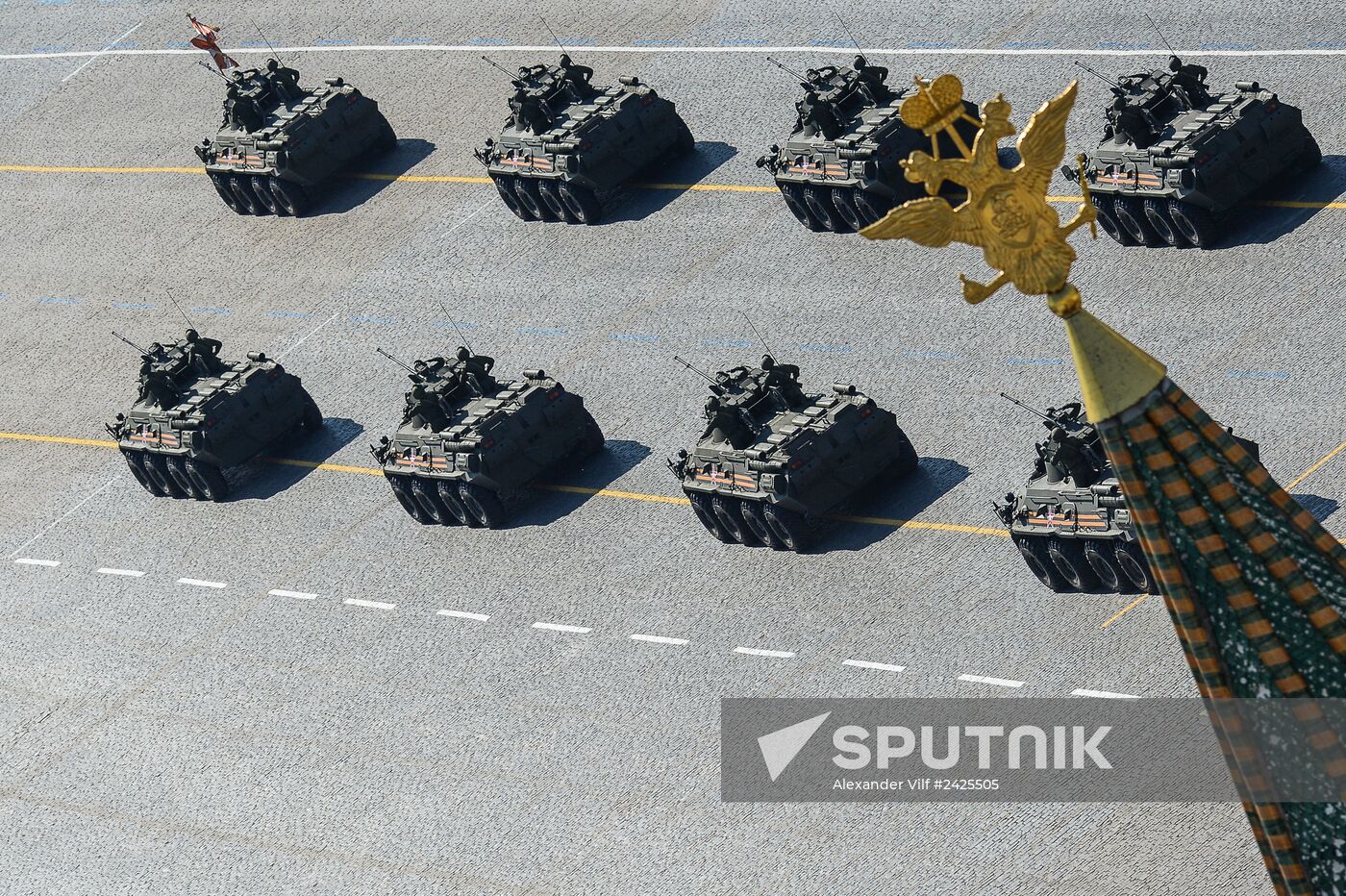 Victory Day parade on Red Square