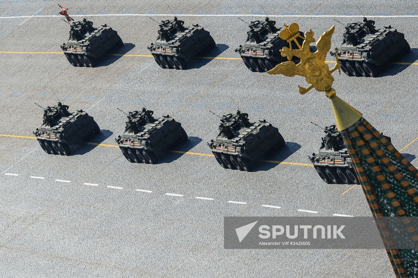 Victory Day parade on Red Square