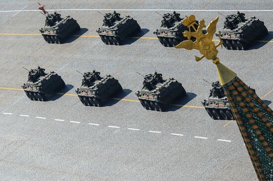 Victory Day parade on Red Square