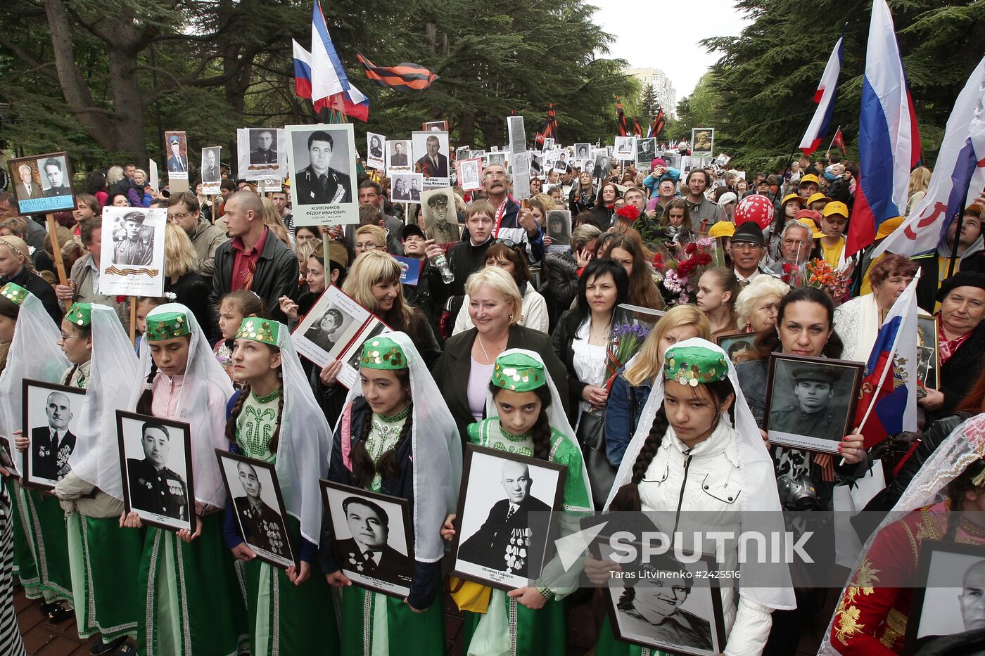 Victory Day parade in Russian regions