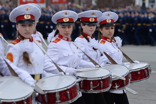 Victory Day parade in Russian regions