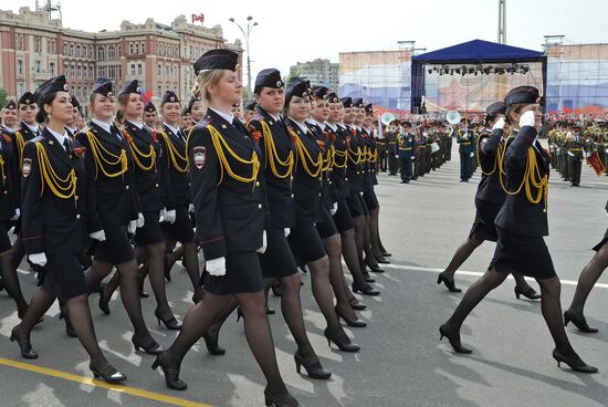 Victory Day parade in Russian regions