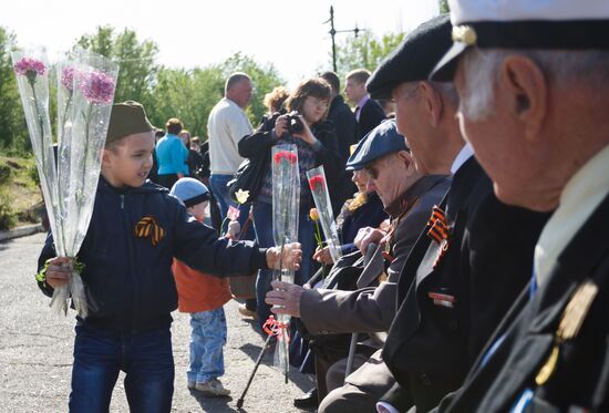 Victory Day parade in Russian regions