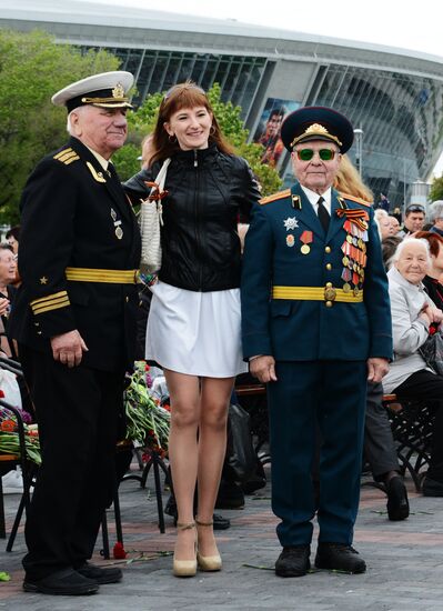 Donetsk celebrates Victory Day