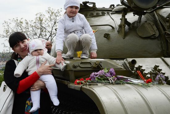 Donetsk celebrates Victory Day