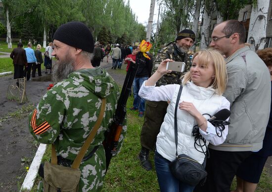 Slaviansk celebrates Victory Day