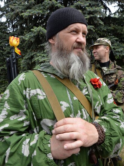 Slaviansk celebrates Victory Day