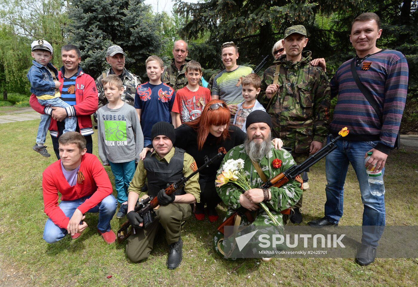 Slaviansk celebrates Victory Day