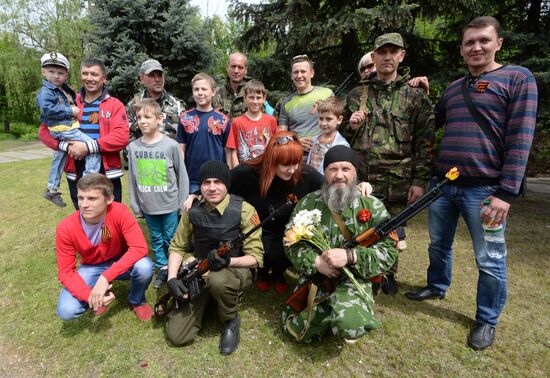 Slaviansk celebrates Victory Day