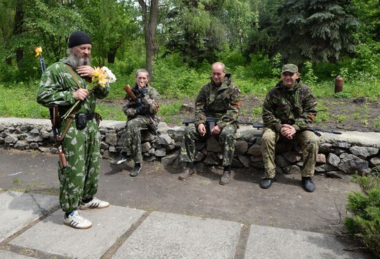 Slaviansk celebrates Victory Day