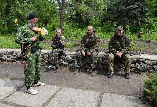Slaviansk celebrates Victory Day