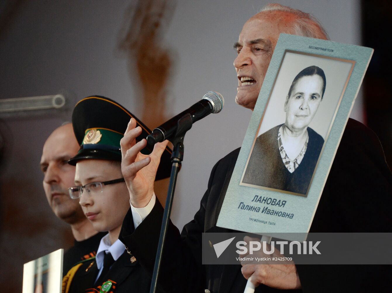 Immortal Regiment march in Russia