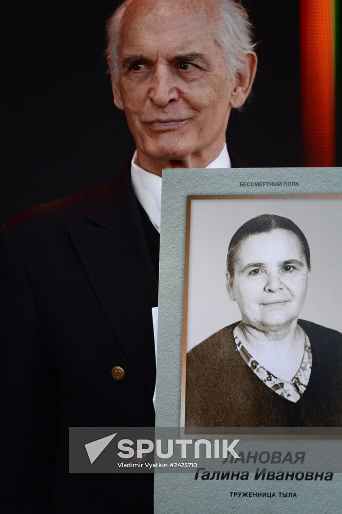 Immortal Regiment march in Russia