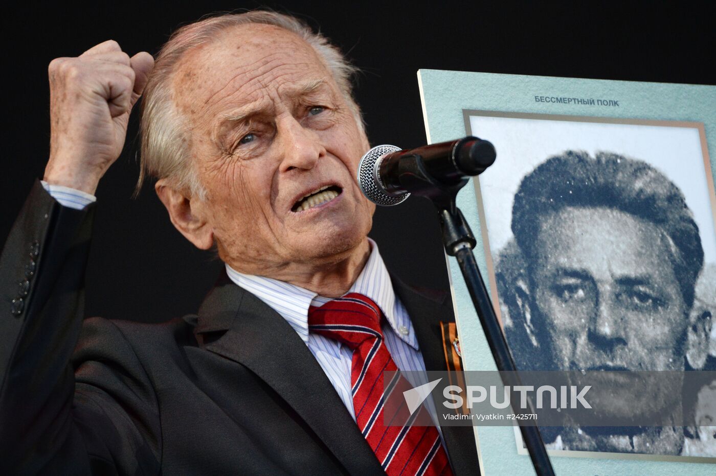 Immortal Regiment march in Russia