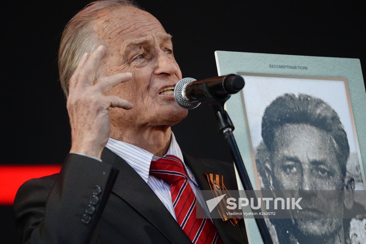 Immortal Regiment march in Russia